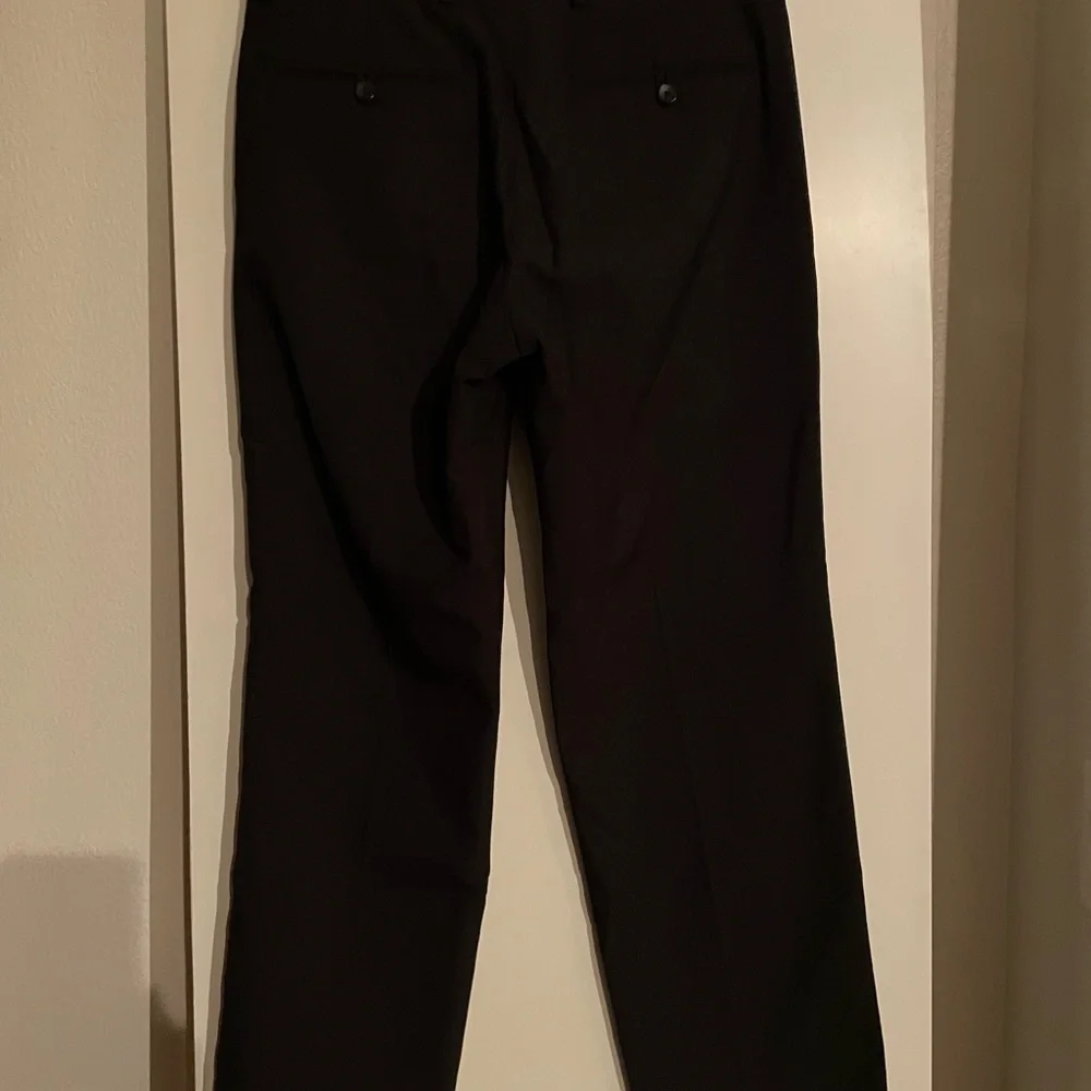Van Heusen Studio Straight Leg Classic Fit Pants Trousers Black 30x29